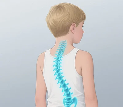 Scoliosis: o lygaid dynol i ai - sganwyr 3D wedi'u pweru